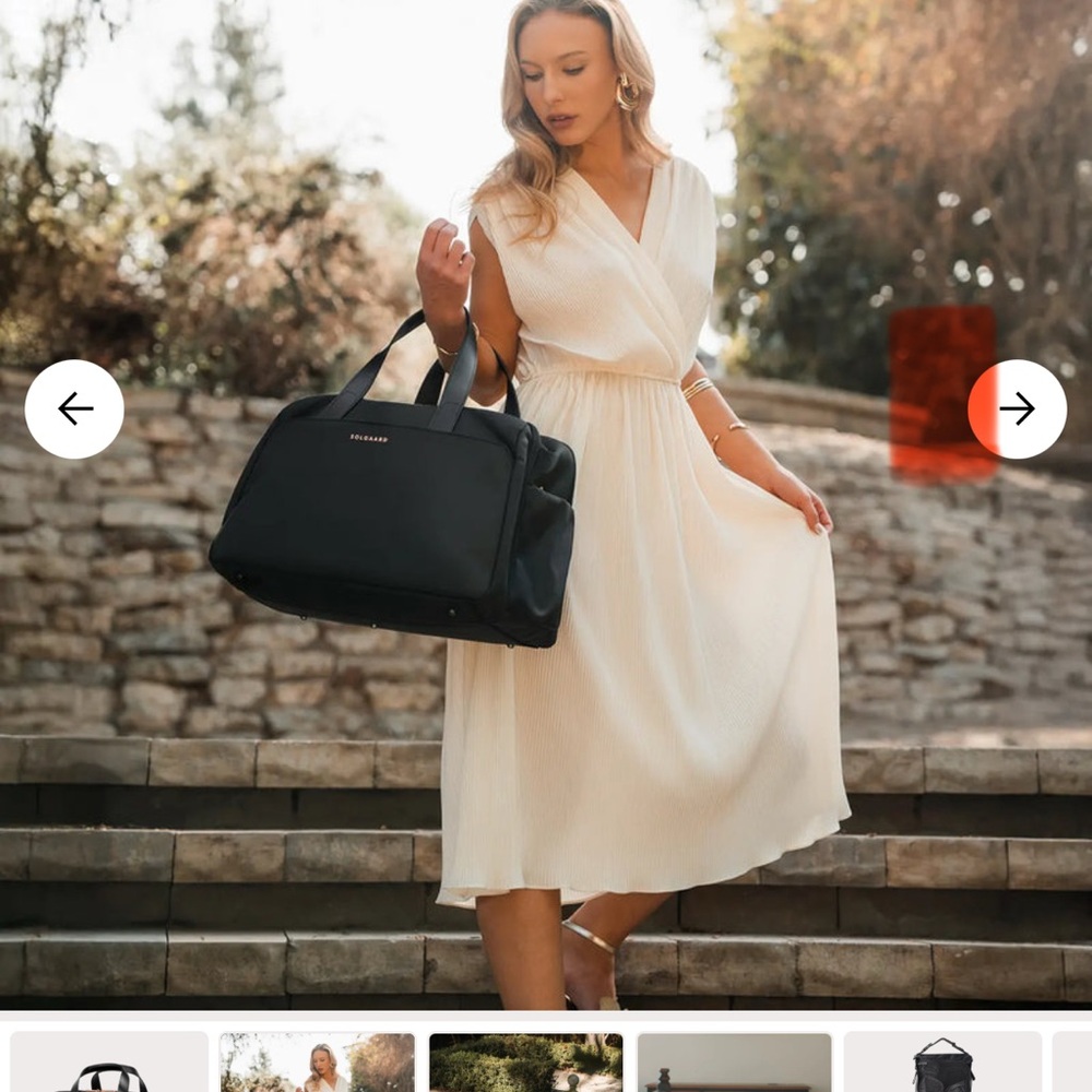 Solgaard Olive Duffel Bag - Picture 9 of 9